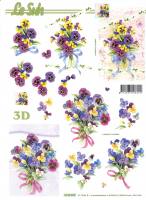 3D Bogen - Blumen