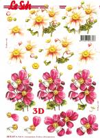 3D Bogen - Blumen