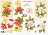 3D Bogen - Blumen