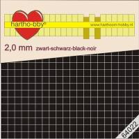 3D Klebepads 400 Stück - 2mm schwarz