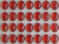 Glitzersteine selbstklebend - 60 rot