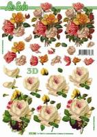 3D Bogen - Blumen