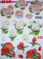 3D Bogen - Blumen