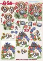 3D Bogen - Hunde