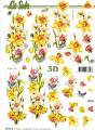 3D Bogen - Blumen